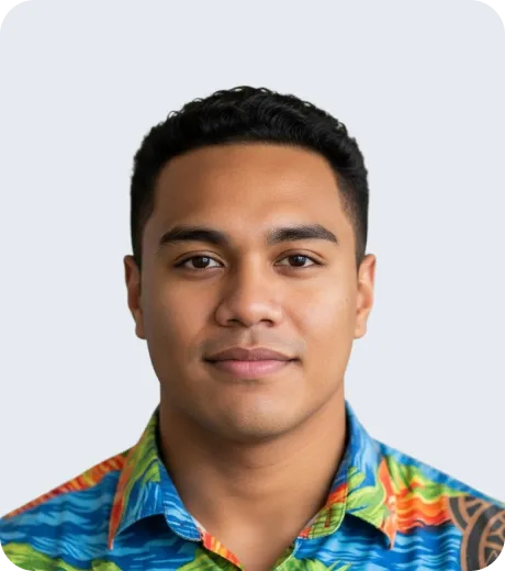 Professional AI avatar man for training and HR videos